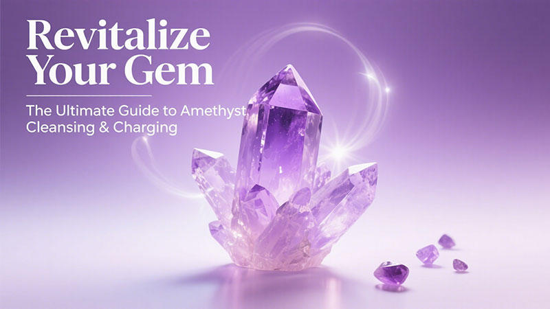 The Ultimate Guide to Amethyst Cleansing & Charging