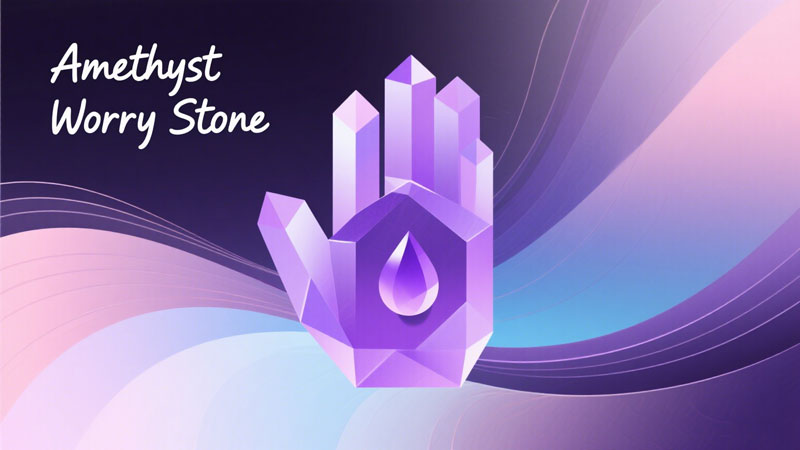 Amethyst Worry Stone: Your Pocket-Sized Stress Reliever