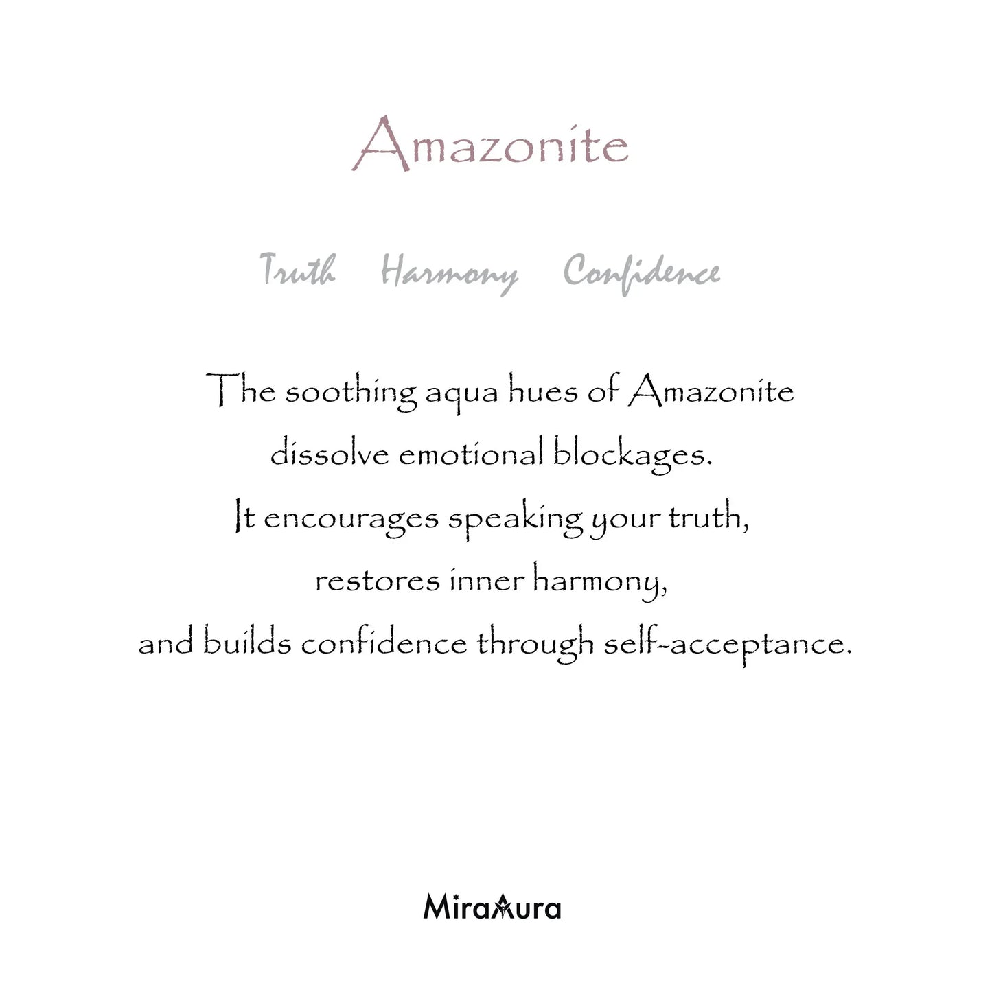 Amazonite Energy Bracelet