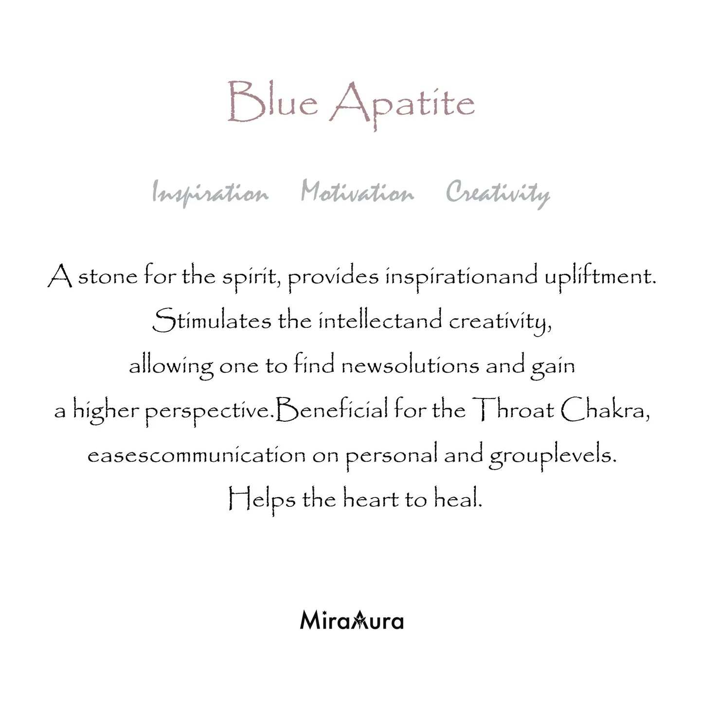 Blue Apatite Energy Bracelet