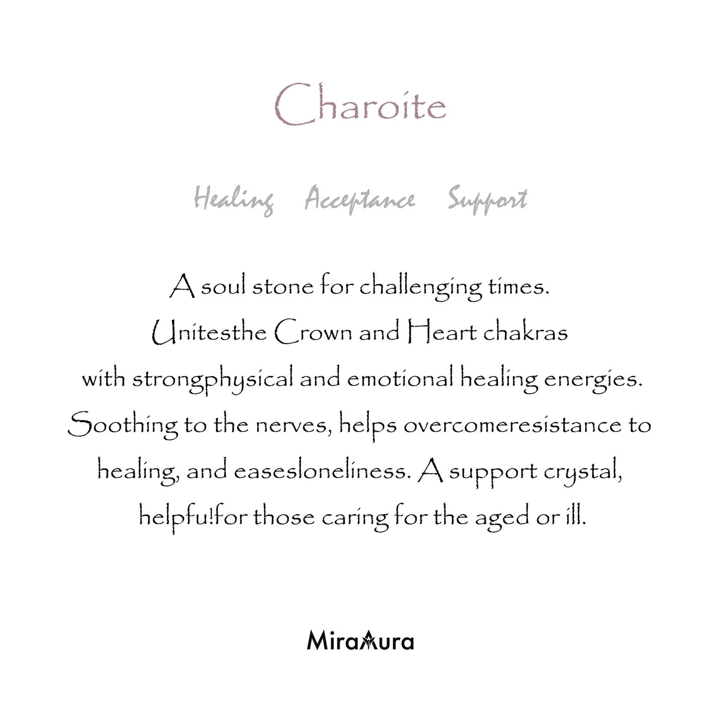 Charoite Energy Bracelet