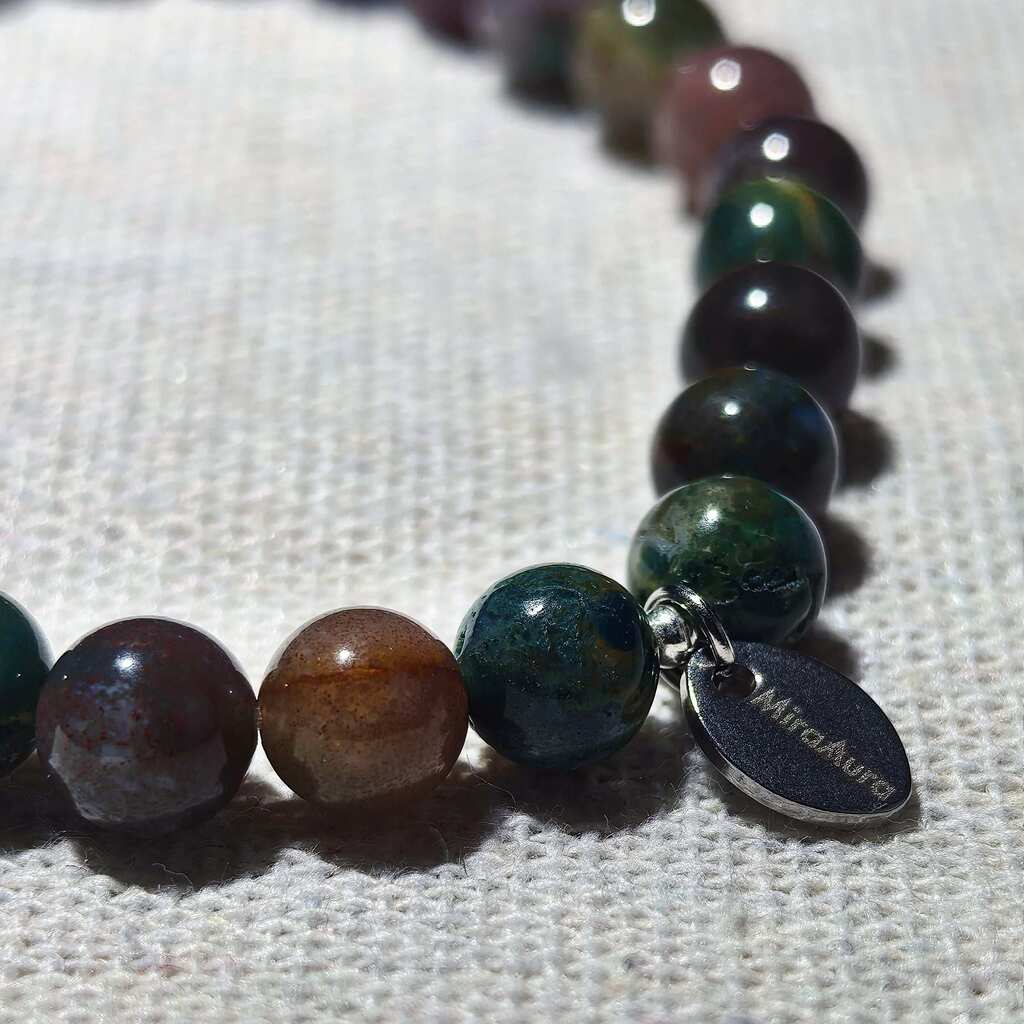 Indian Agate Energy Bracelet