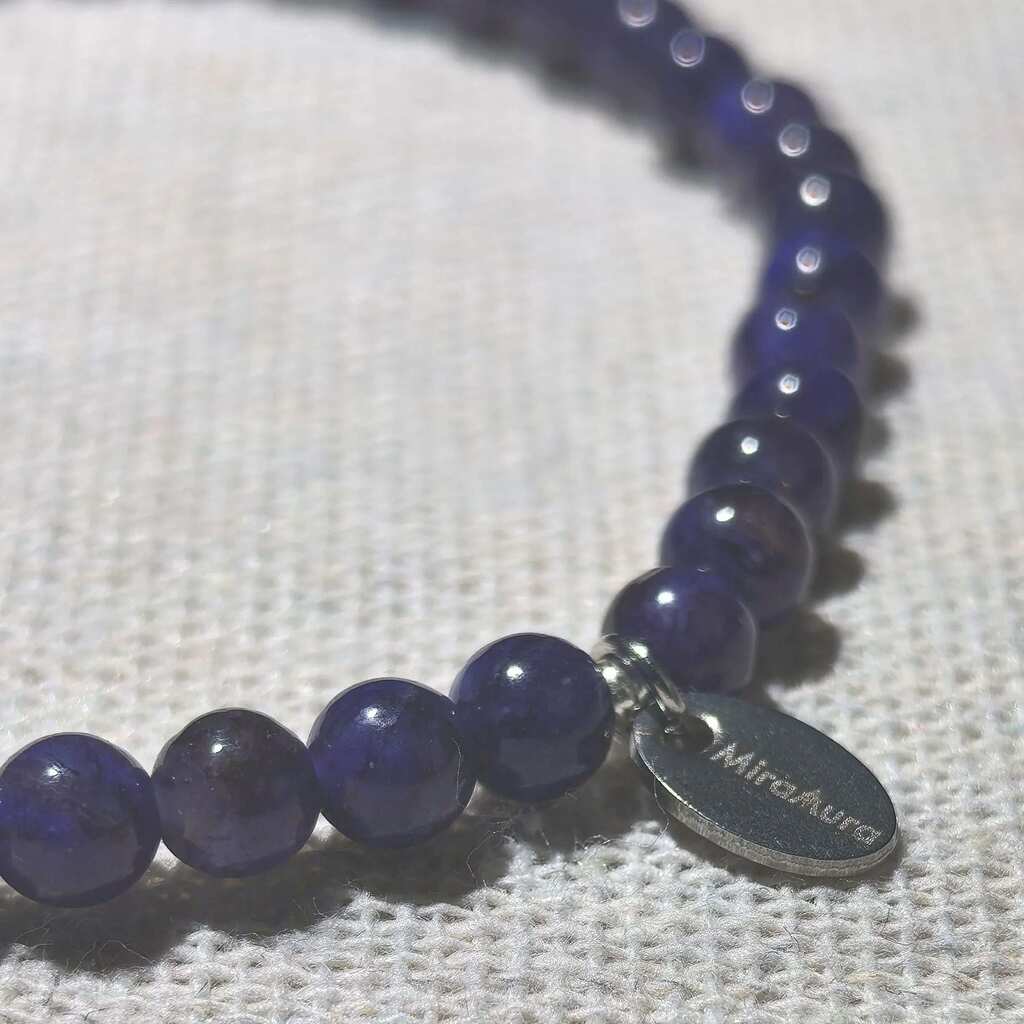 Lavender Chalcedony Energy Bracelet