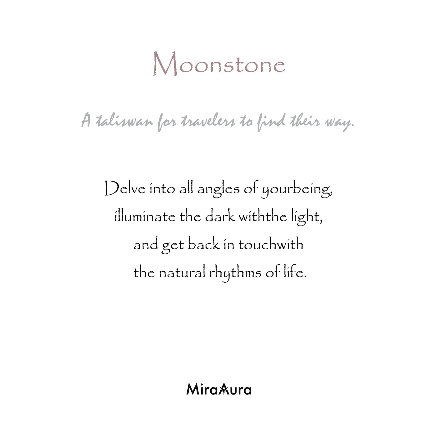 Moonstone Energy Bracelet