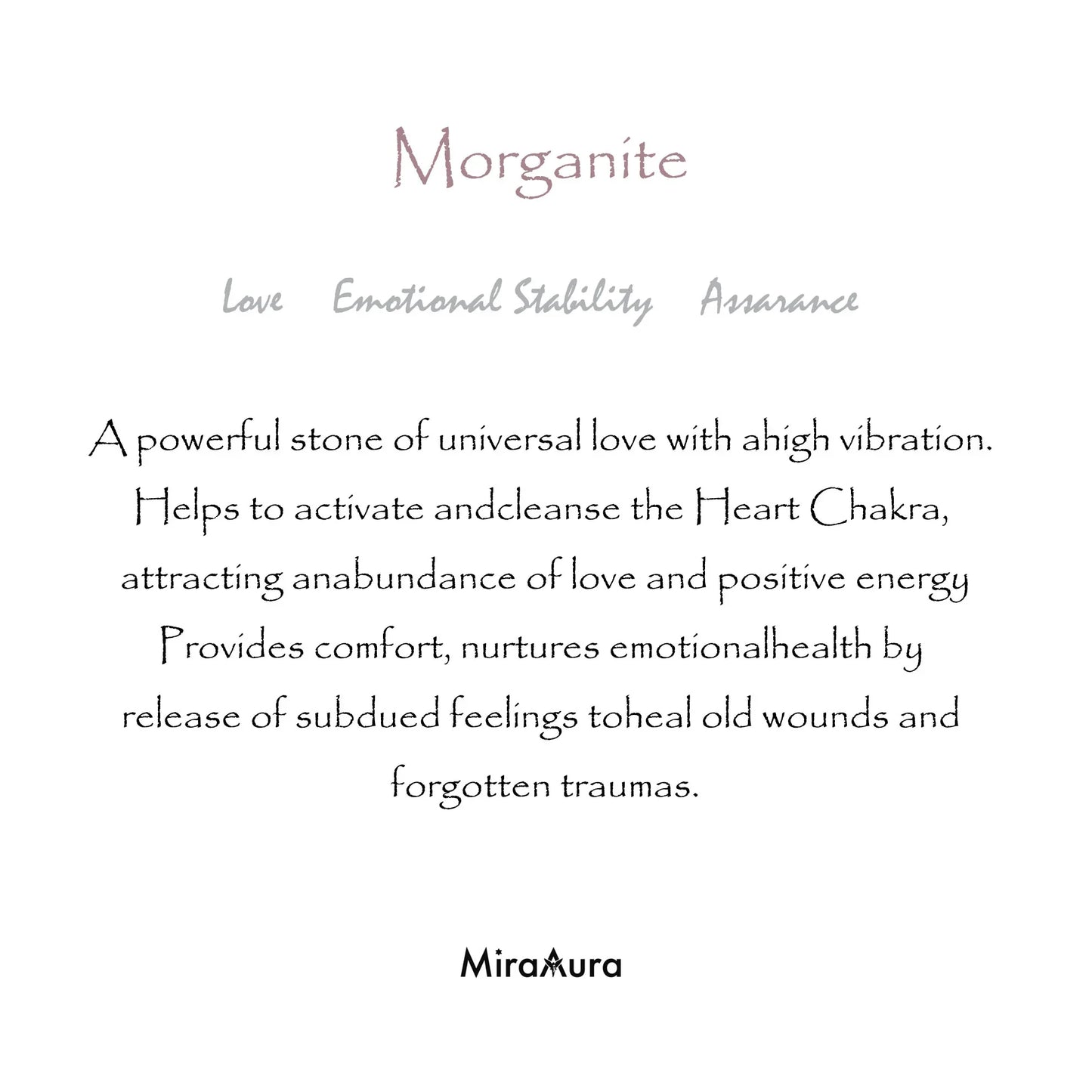 Morganite Energy Bracelet