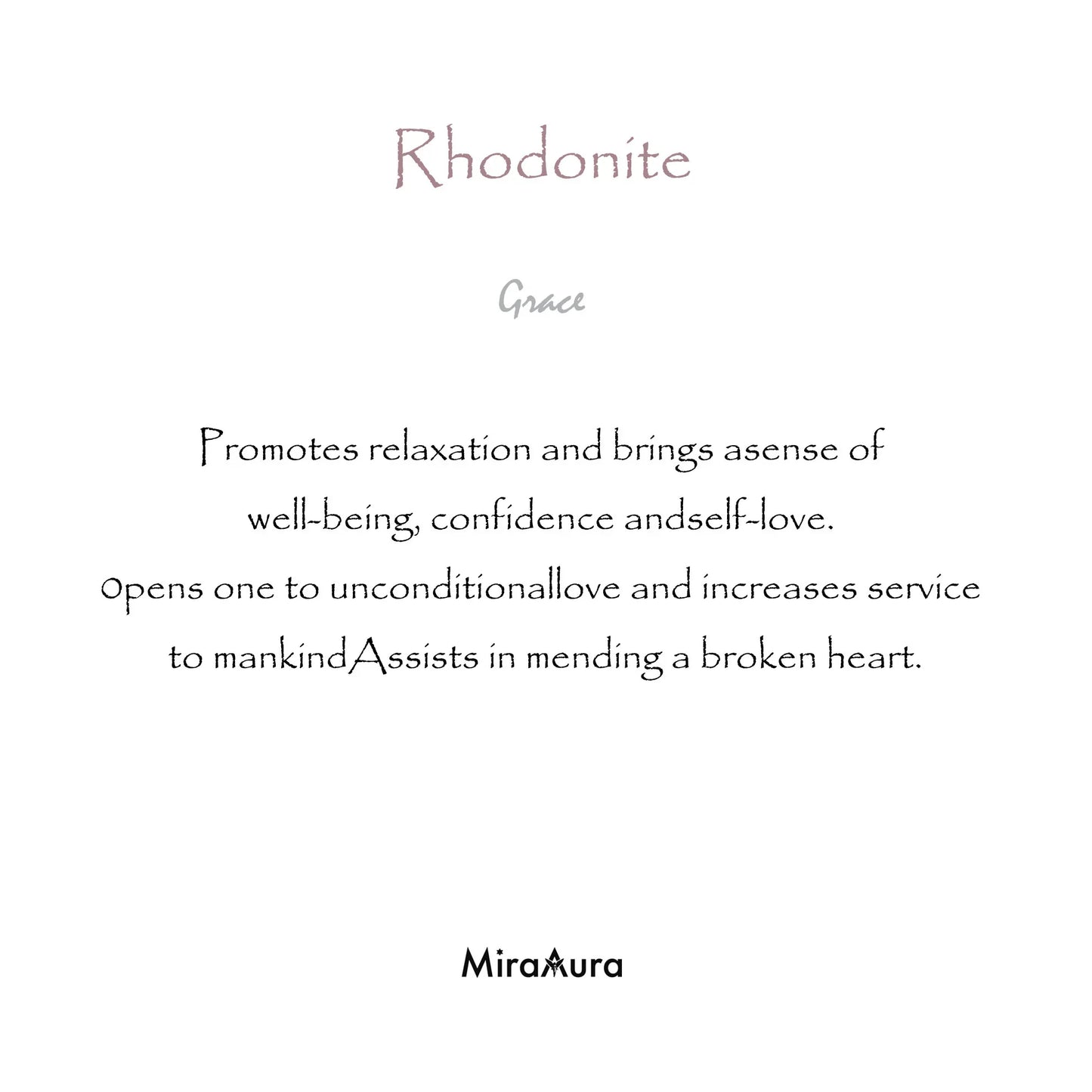 Rhodonite Energy Bracelet