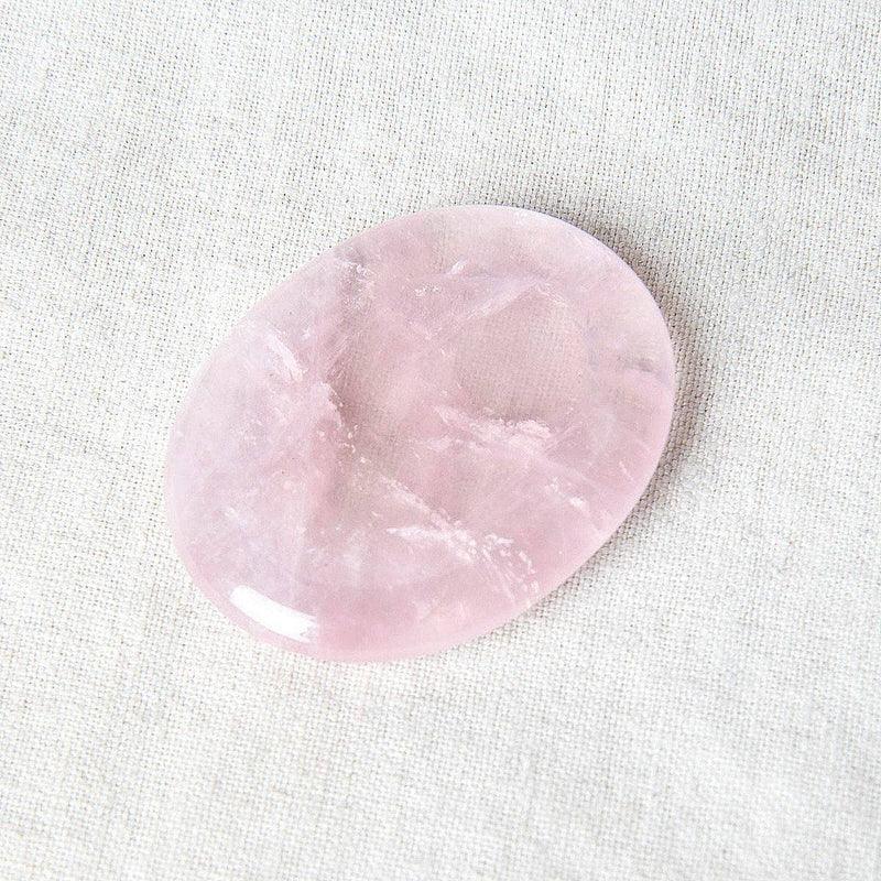Rose Quartz Worry Stone
