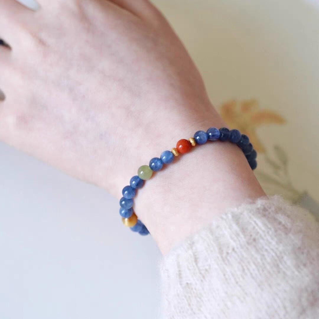 Aquamarine Energy Bracelet