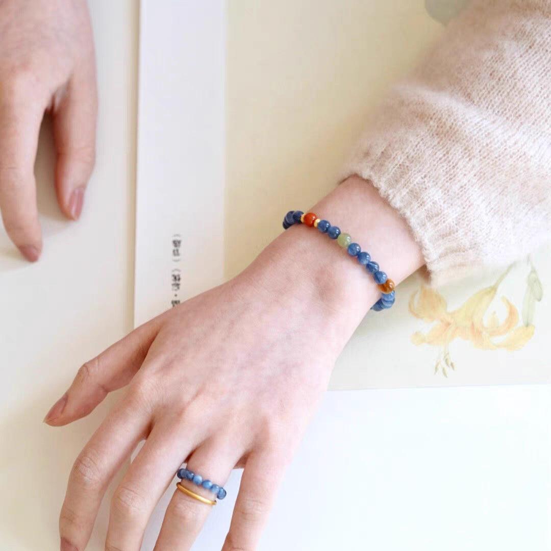 Aquamarine Energy Bracelet