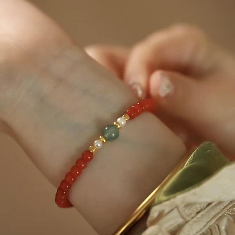 Red Jade Energy Bracelet