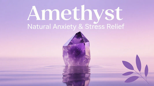 Amethyst Crystal for Anxiety & Stress Relief