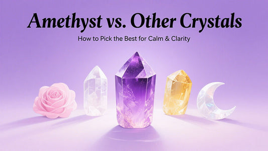 Amethyst vs. Other Crystals: A Guide for Calm & Clarity