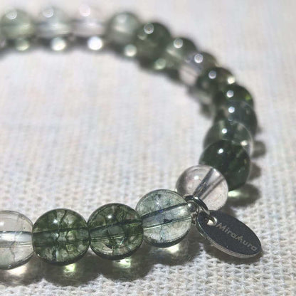 Green Phantom Quartz Energy Bracelet
