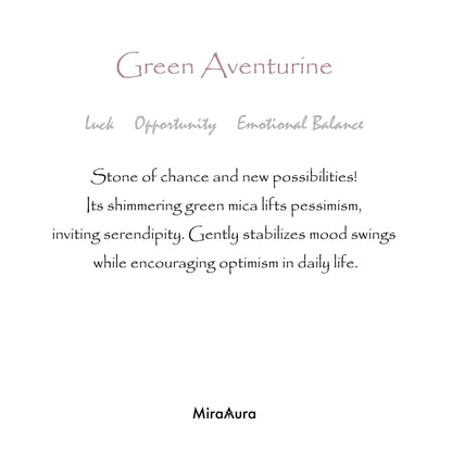 Green Aventurine Worry Stone