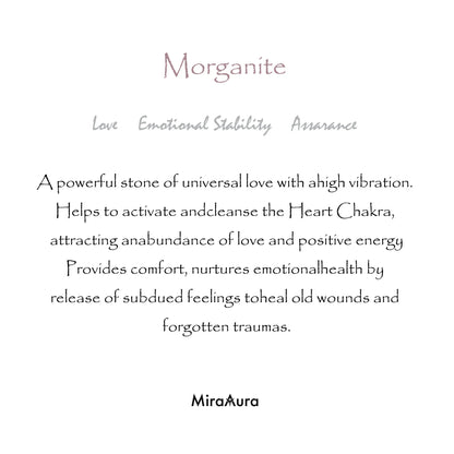 Morganite Energy Bracelet