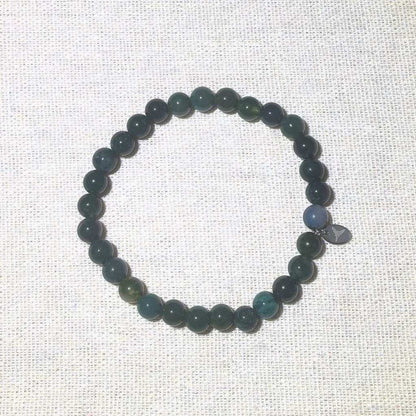 Moss Agate Energy Bracelet