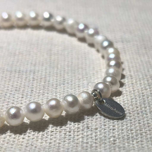 Natural Freshwater Pearls Energy Bracelet
