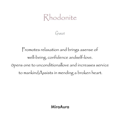 Rhodonite Energy Bracelet