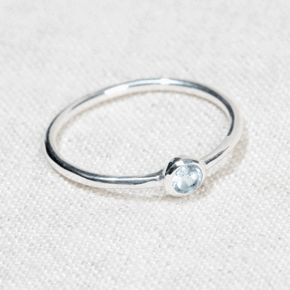 Tanzanite Silver Ring
