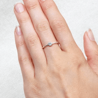 Tanzanite Silver Ring