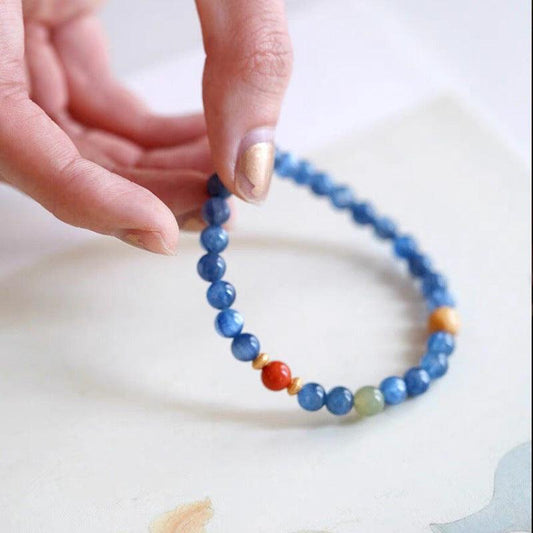 Aquamarine Energy Bracelet
