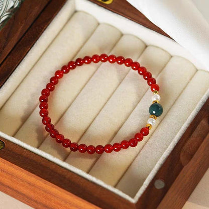Red Jade Energy Bracelet